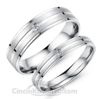 Cincin Kawin / Nikah Perak 925 - CincinKawin20 PR039