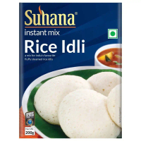 Khushiana - ￼Instant Mix Rice Idli Suhana / Premix Fluffy Steamed Rice Cake Idly India Halal
