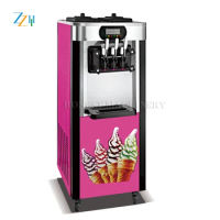 Advanced Structure Soft Ice Cream Machine / Industrial Ice Cream Maker / Ice-Cream Machine