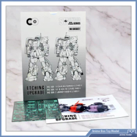 SH STUDIO for Gundam 1/100 MG ZAKU II MS-06R-1A MS-06R-2 Special Etching Sheet Assembled Model Accessories