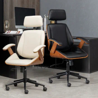 Game chair, modern home furniture elevator, sliding backrest chair, leather luxury and comfort, computer boss Silla office
