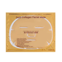 24K Crystal Gold Collagen Facial Mask Hydrating Lifting Tightening Skin Care