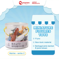 Yojiten Sea Animal Figure Set Toys (Series 2 ) | Mainan Edukasi Anak Miniatur Hewan Laut | Marine Co