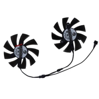 2Pcs/Set,PLA09215B12H,Replace XY-D09015B,GPU Cooler,For PNY GeForce RTX 2070 SUPER 8GB Dual Fan Edition,Video Cards Cooling
