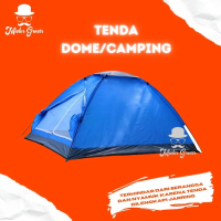 Tenda Dome Camping Besar Kap 4-5 Orang Single layer 4P