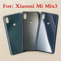 For Xiaomi Mi Mix 3 Ceramic Back Battery Cover Case Housing For Xiaomi Mix 3 Battery cover Chassis Replacement Parts