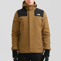 The North Face M MFO TRAVEL DOWN TRI JACKET  APFQ 男 三合一外套-卡其黑-NF0A81NHYW2