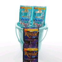 26 pcs soklin liquid ditambah 12 pewangi royale FREE Ember cantik