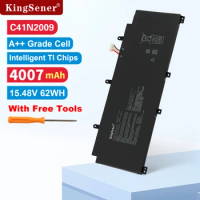 KingSener C41N2009 Laptop Battery For ASUS ROG Flow X13 PV301 PV301QH GV301 GV301Q GV301QC GV301QE GV301QH GV301RA GV301RC 62WH