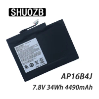 AP16B4J Laptop Battery For Acer Aspire Switch Alpha 12 SA5-271 Tablet PC SWITCH 5 SW512-52- ALPHA 12 -F58U 7 Black Edition 7.8V