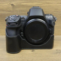 Genuine Real Leather Camera Protector Half case Grip For Nikon Z8