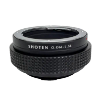 SHOTEN O.OM-L.SL Adapter for Olympus OM Mount Lens to Leica L SL Mount Camera Panasonic S1 S1R Sigma fp L OOM-LSL Lens Adapter