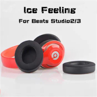 High-quality Headset Foam Cusion Replacement for Beats Studio 2 Studio 3 Cool Feeling Soft Sponge Headphone Earmuff