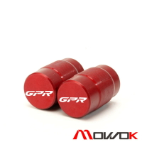 MOWOK 適用 阿普利亞GPR125 GPR150 改裝配件前后輪氣嘴蓋裝飾帽