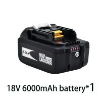 For Makita 18V 6000mAh Rechargeable Power Tools LED Li-ion Replacement LXT BL1860B BL1860 BL1850 4A