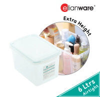 ELIANWARE 6/10/15/25Ltrs Stackable Airtight Seal Lock Container,Multipurpose Storage,Bekas,E-696,E-6