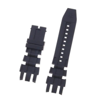 Watch accessories Silicone strap for INVICTA Reserve series convex 26mm black rubber Men's strap