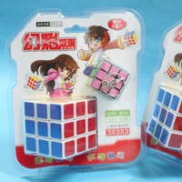 大+小魔術方塊 3x3 幻彩魔術方塊(白底)/一袋10卡入(促100)標準比賽級 5.7cm X 5.7cm~睿-608-5