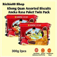 Khong Guan Assorted Biscuits Aneka Rasa 300gr Paket Twin Pack