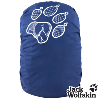 【Jack wolfskin 飛狼】狼爪防水背包雨套/ 大 65-90公升(藍 / 紅)
