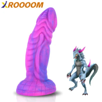 Realistic Dildo G-spot Silicone Dildo for Women,Dragon Dildo with Suction Cup Huge Anal Dildo Adult Sex Toy Flexible Dildo