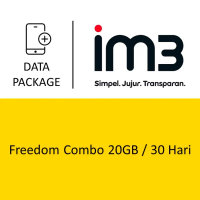 Paket Data Indosat - Freedom Combo 20GB / 30 Hari