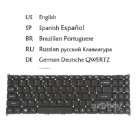 Laptop Keyboard For Acer Aspire A315-58G A115-22 A115-32 A515-44 A515-44G A515-45 A515-45G US Spanish Russian Portuguese German