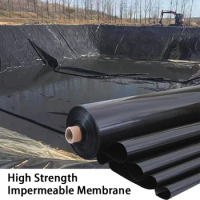 0.3mm Fish Pond Impermeable Membrane Tarpaulin Fish Pond Liner Slope Geomembrane Lotus Root Pond Cistern Aquaculture Thickened