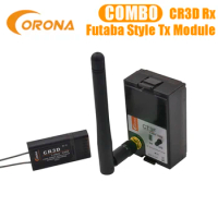 Corona 2.4GHz Radio Control CT3F RF Module &amp;CR3D receiver DSSS FUTABA 3PK HITEC