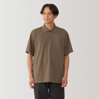 【MUJI 無印良品】男水洗天竺短袖POLO衫(共4色)