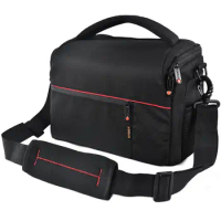 Fusitu Camera Bag Digital DSLR Waterproof Shoulder Bag For Camera Lens Canon M50 600D 60D 80D Sony A6000 A7 III Nikon