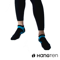HANG TEN 船型氣墊機能襪3雙入組(男)_藍(HT-A23001)