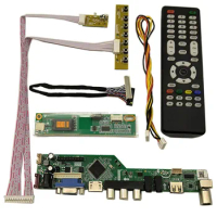 New TV Controller board Kit for CLAA156WA01A TV+HDMI+VGA+AV+USB LCD LED screen Controller Board Driver