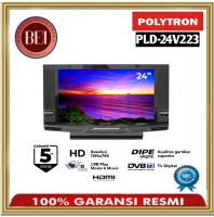 POLYTRON TABUNG LED 24INCH HD DIGITAL TV PLD-24V223 GARANSI RESMI