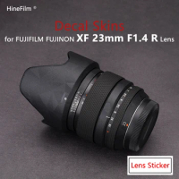 Fuji XF23 F1.4 R Lens Premium Decal Skin for FUJIFILM Fujinon XF23mm F1.4 R Lens Protector Cover Film Wrap Sticker 3M Vinyl