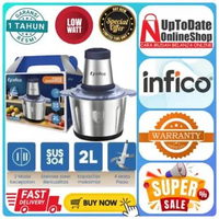 CHOPPER INFICO ICP-2520S ICP2520S ICP 2520S MEAT GRINDER INFICO STAINLESS STEEL 304 PENGGILING MAKAN