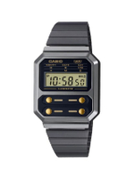 CASIO นาฬิกาข้อมือ A100WEGG-1A2DF สีดำ