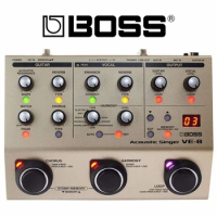 Boss VE-8 Acoustic Singer With built-in effects processor for vocalists with acoustic guitars