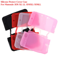 New Rubber Soft Silicone Cover Case For Nintendo 3DS XL LL 3DSXL/3DSLL Console Full Body Protective Skin Shell