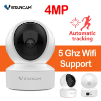 Vstarcam CS49Q Security Indoor Camera 5G Wireless IP Camera 4MP HD PTZ Mini Cam Infrared Vision Smart Home AI Human Detection