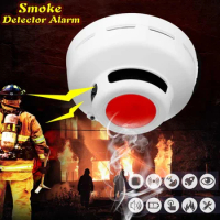 Carbon Monoxide + Smoke Alarm Acousto-Optic Alarm LED Indicator Alarm Independent Alarm Smoke Detector Portable Alarm Sensors