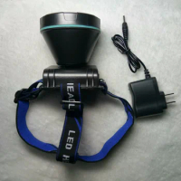 US EU plug charger 45W LED Portable headlight hunting flashlight lantern torch head lamps recharge fishing camp bike lamp