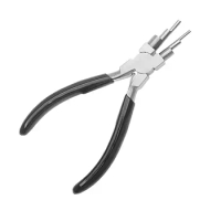 Carbon Steel Round Nose Pliers 6 in 1 Wire Wrapper Looping Forming Plier Jewelry Making Supplies