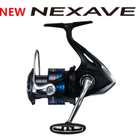 Shimano New Nexave Spinning Fishing Reel 3+1BB G-Free Body Freshwater/Saltwater Fishing Reel