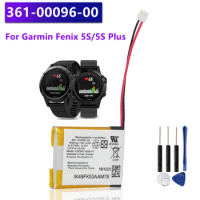 150mAh 361-00096-00 Battery For GARMIN Fenix 5S 5SPlus Fenix 5S Plus Sapphire GPS Watch Battery + Free Tools