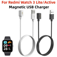 Fast Charging Cable For Redmi Watch 3 Active Magnetic Wristband USB Charger for Redmi Watch 4 3 Lite Watch3 Active Charger
