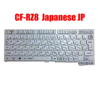 Japanese JP Laptop Keyboard For Panasonic For Let's note CF-RZ8 CF-RZ8FDEQR CF-RZ8FFMQR CF-RZ8HFMQR CF-RZ8KDEQR White/Black New