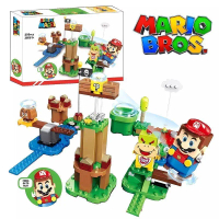 Super Mary 71360 บล็อกตัวต่อของเล่นมาริโอแอดเวนเจอร์ เหมาะสำหรับเลโก้ เข้ากันได้กับอายุ 6 ปี ของขวัญ