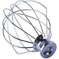 10X Wire Whip Attachment For Tilt-Head Stand Mixer For Kitchenaid K5AWW 5 Quart KSM50, KSM5 Egg Cream Stirrer