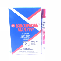 Spidol Snowman Permanent Merah